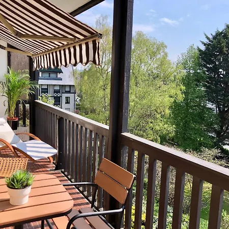 Beau Terrasse Vue Jardin - A 2 Pas De La 아파트 도빌